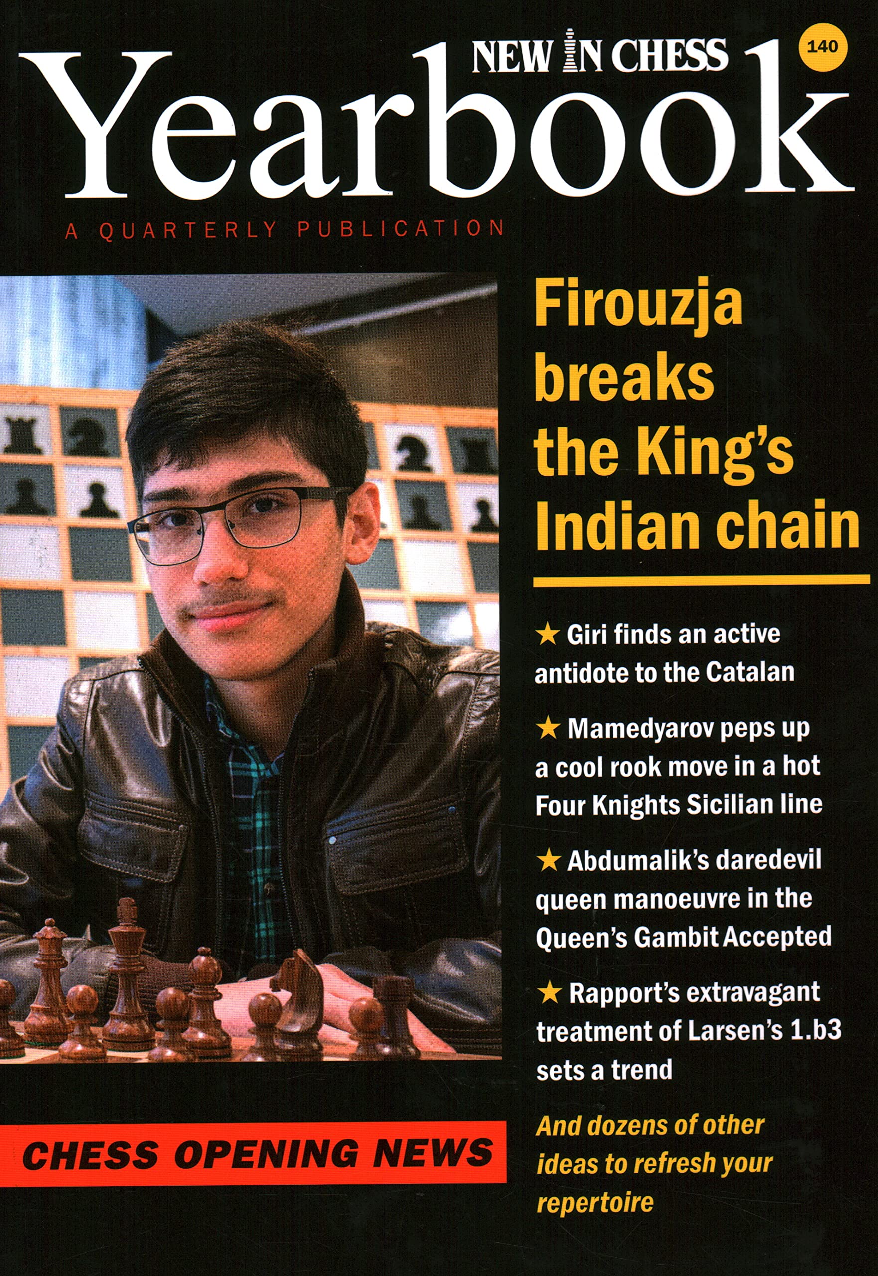 New in Chess Yearbook 1340: Chess Opening News Leisure & Fun