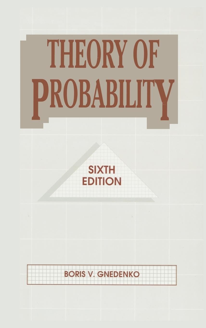 Product Image: Theory of Probability