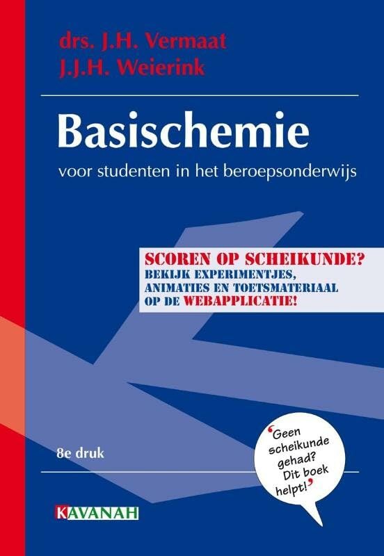 Basischemie: voor studenten in het beroepsonderwijs book