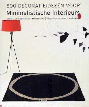 500 Decoratieideen voor minimalistische interieurs book