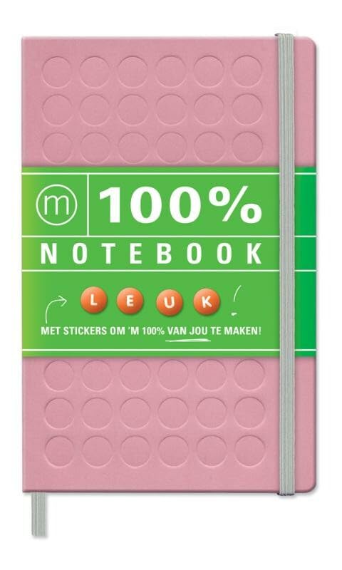 100% notebook: leuk met stickers om 'm 100% van jou te maken (100% landengidsen) Lifestyle