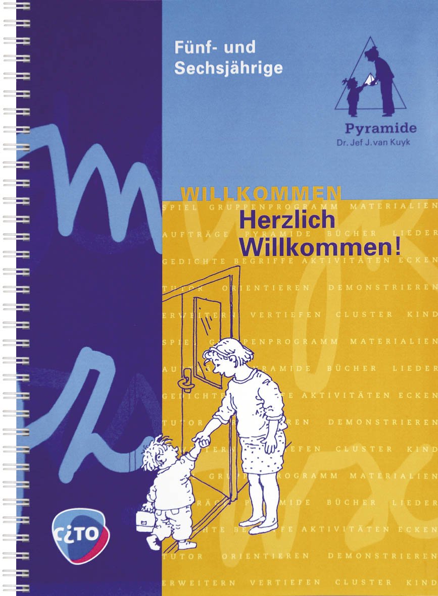 Pyramide Projektheft Willkommen für Fünf- und Sechsjährige: Herzlich Willkommen Books