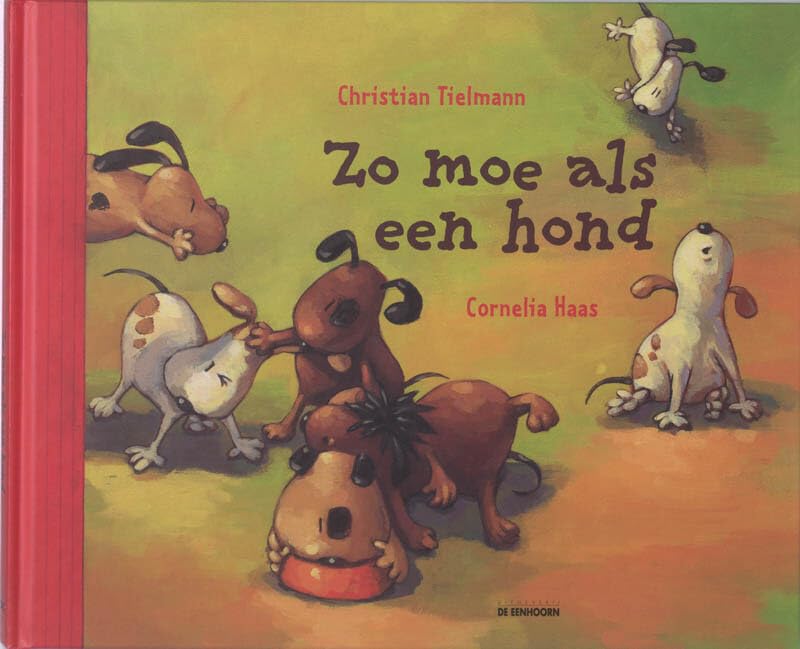 Zo moe als een hond book