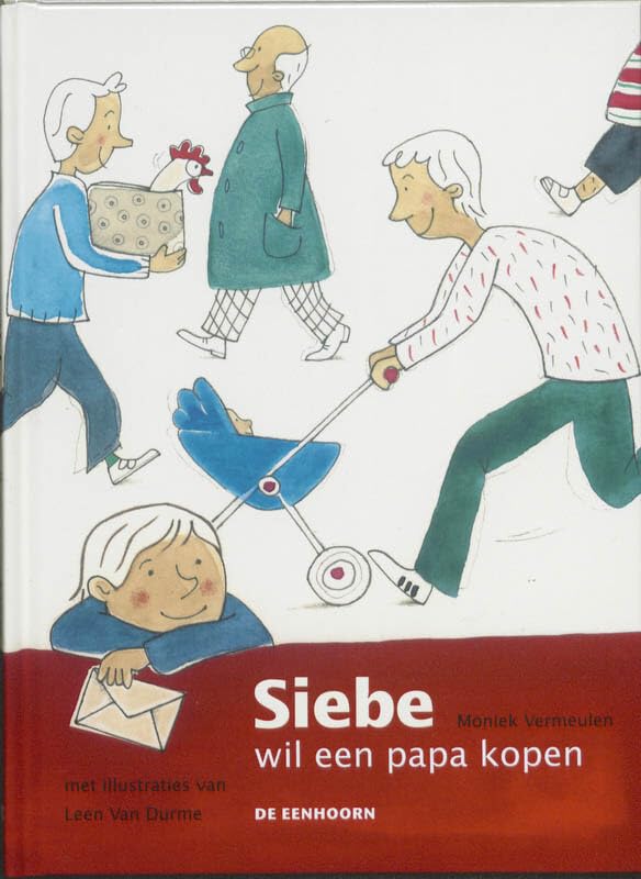 Siebe wil een papa kopen book
