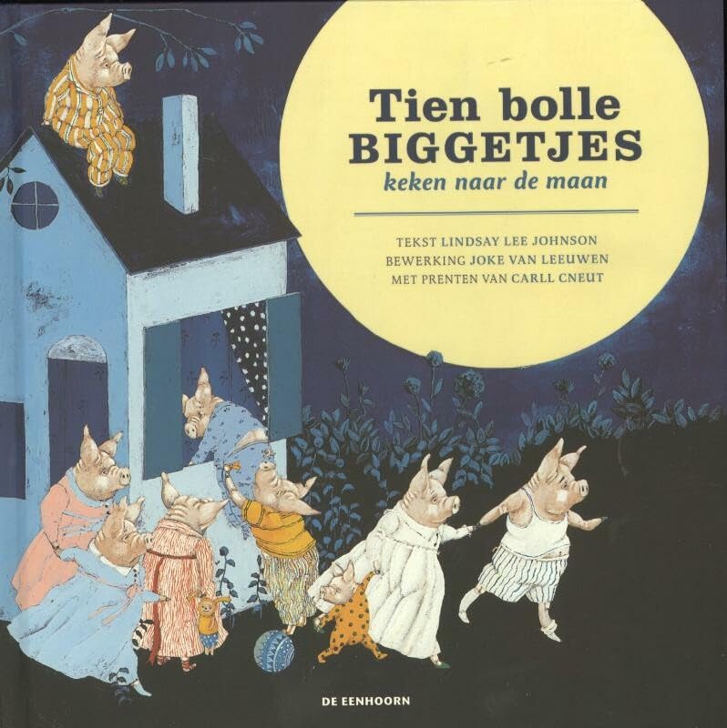 Tien bolle biggetjes book