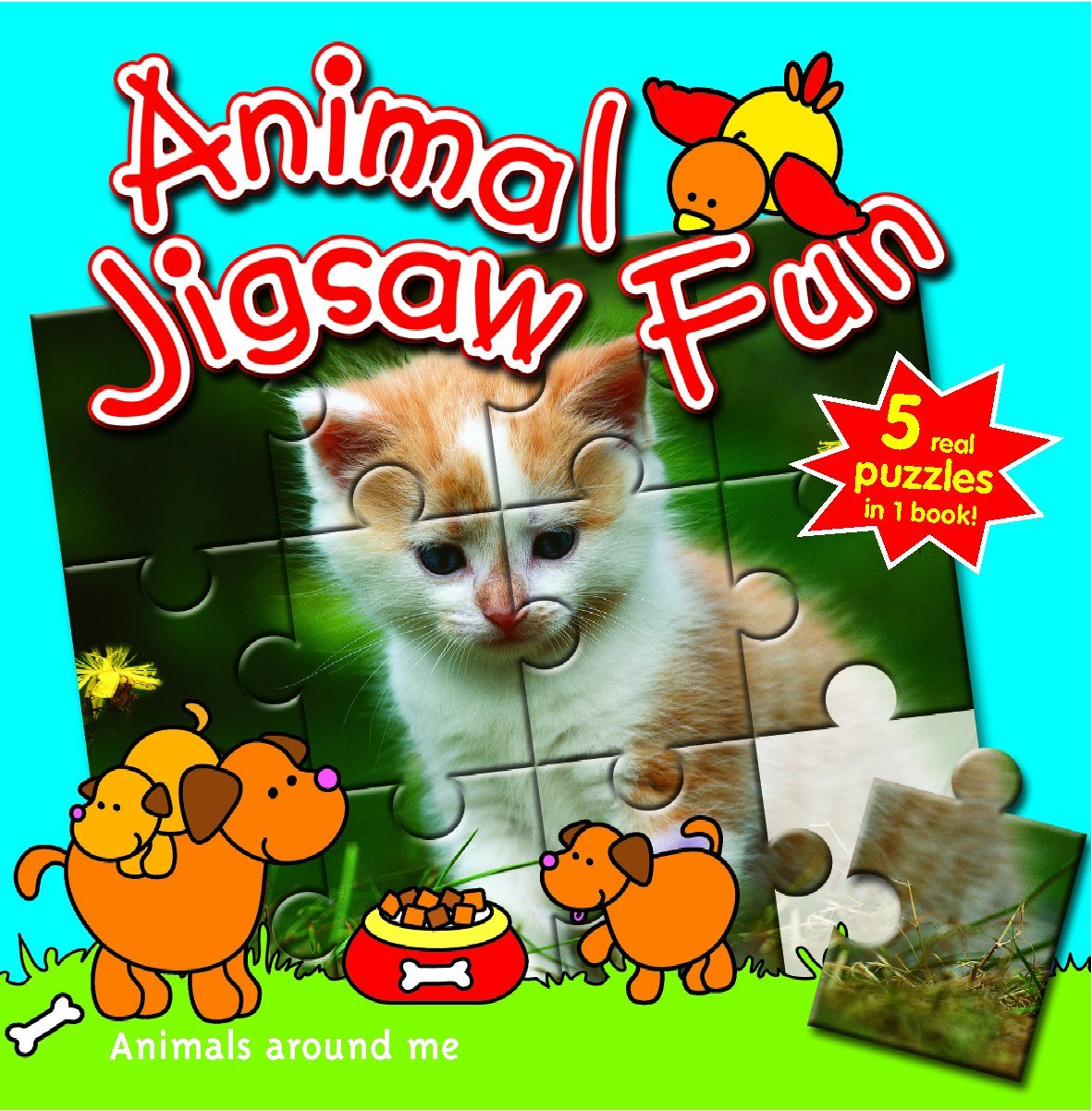 Animals Around Me: Animal Jigsaw Fun Study Guides