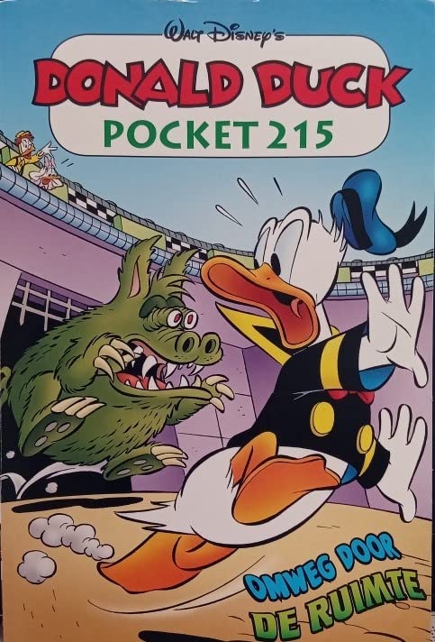 215 Omweg door de ruimte (Donald Duck pocket - 3e reeks, 215) Manga