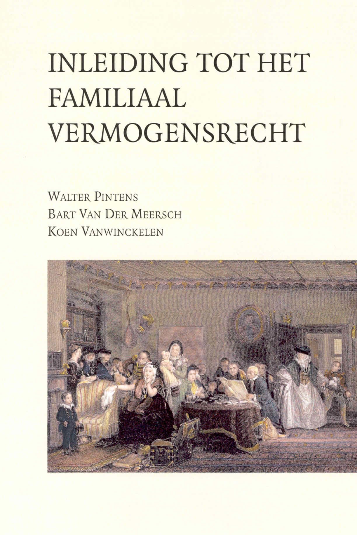 Inleiding tot het familiaal vermogensrecht book