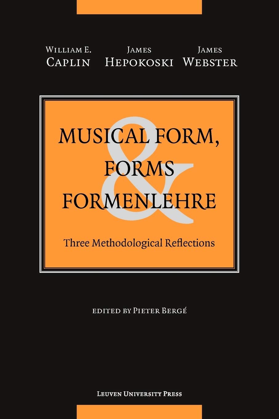 Product Image: Caplin, W: Musical Form, Forms, and Formenlehre