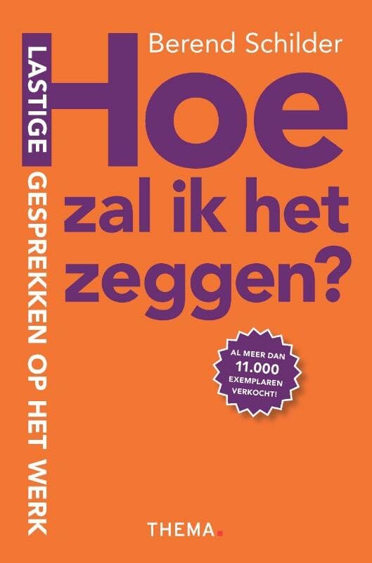 Hoe zal ik het zeggen ?: lastige gesprekken op het werk book