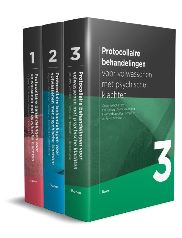 Protocollaire behandelingen voor volwassenen, set: voor volwassenen met psychische klachten Medicine