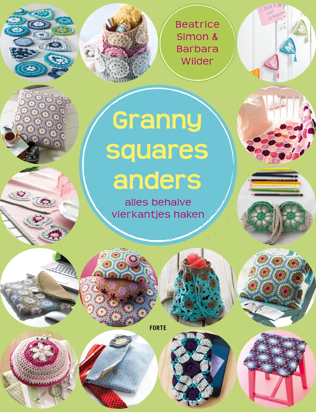 Granny squares anders: alles behalve vierkantjes haken Hobbies & Crafts