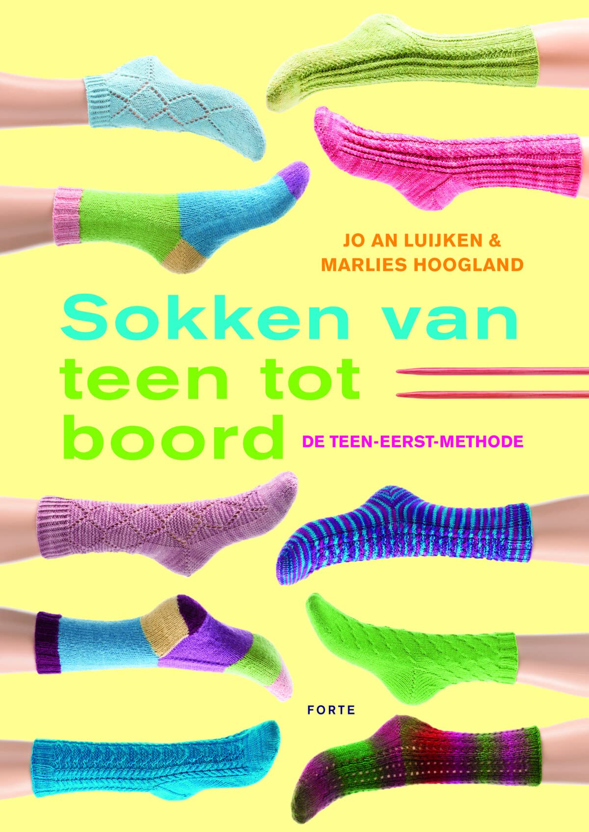 Sokken van teen tot boord: de teen-up methode Hobbies & Crafts