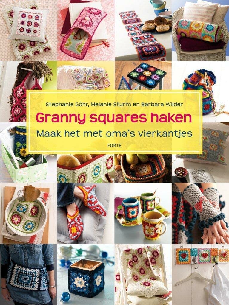 Granny squares haken: Maak het met oma's vierkantjes Hobbies & Crafts