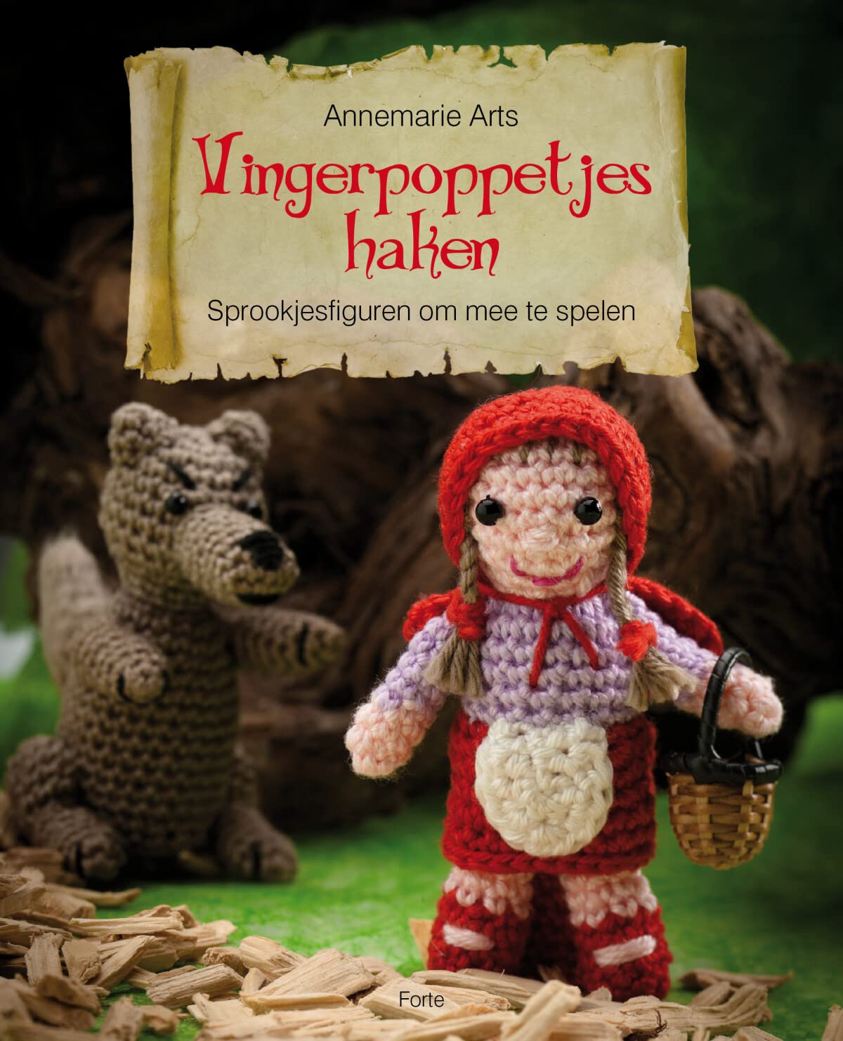 Vingerpoppetjes haken: sprookjesfiguren om mee te spelen Hobbies & Crafts