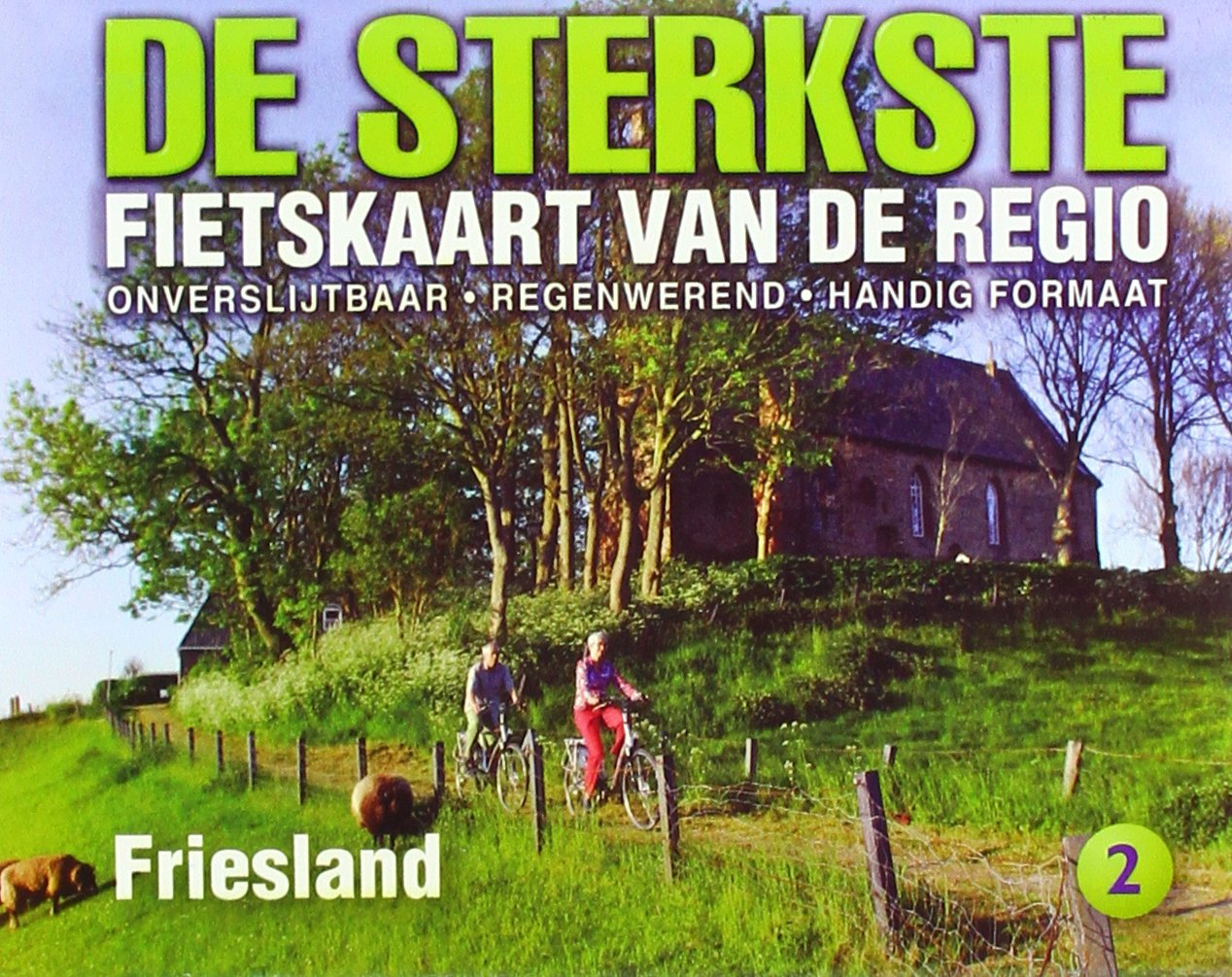 De sterkste fietskaart van Friesland Maps & Plans