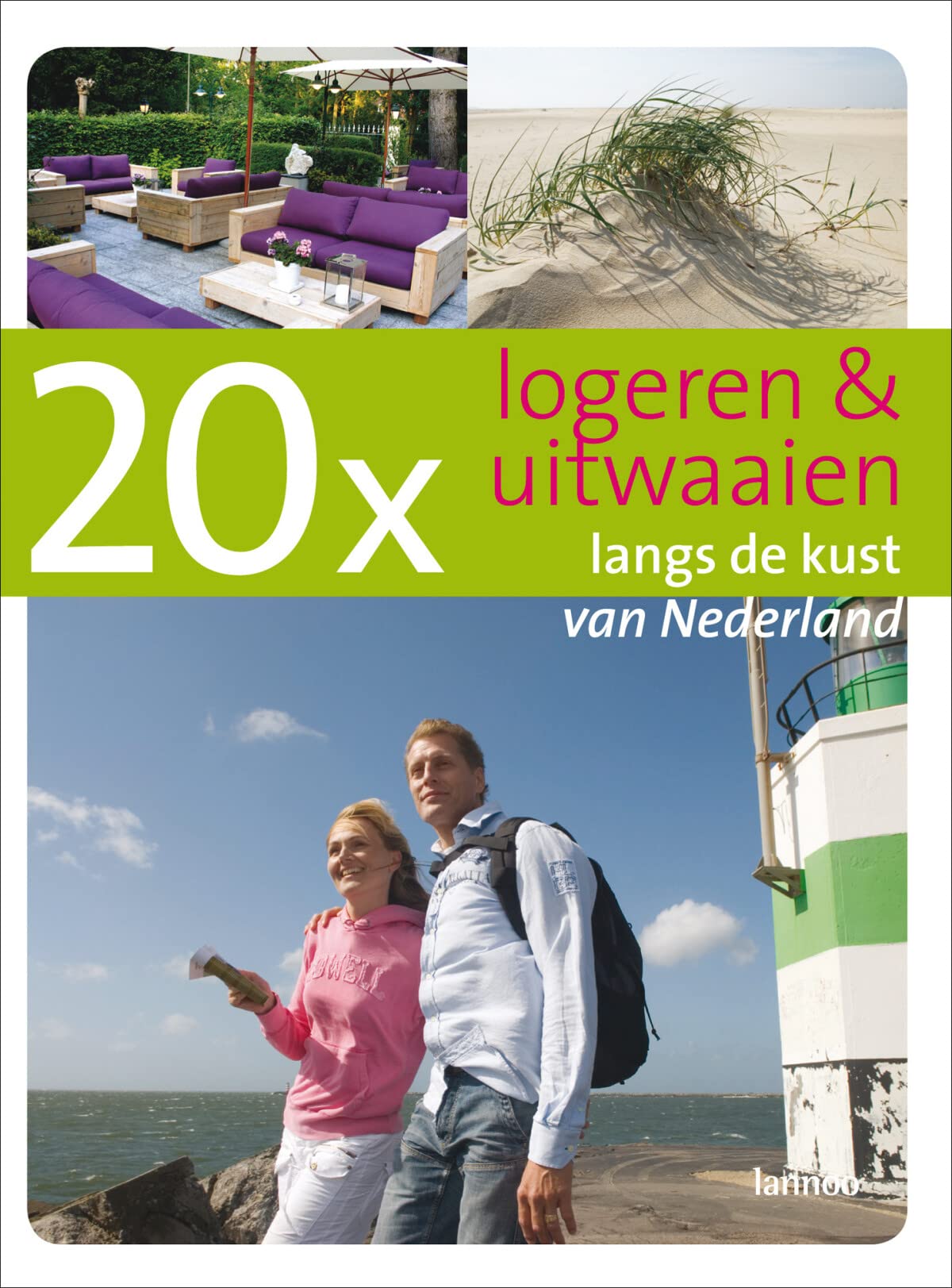 20 x logeren & uitwaaien langs de kust in Nederland (20 x gidsen) Leisure, Home & Garden