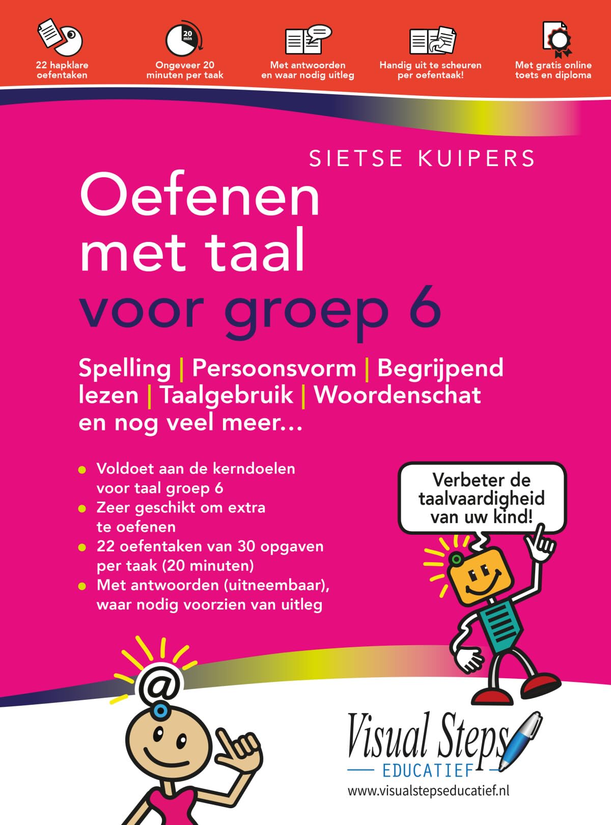Oefenen met taal voor groep 6: Verbeter de taalvaardigheid van uw kind Education & Training