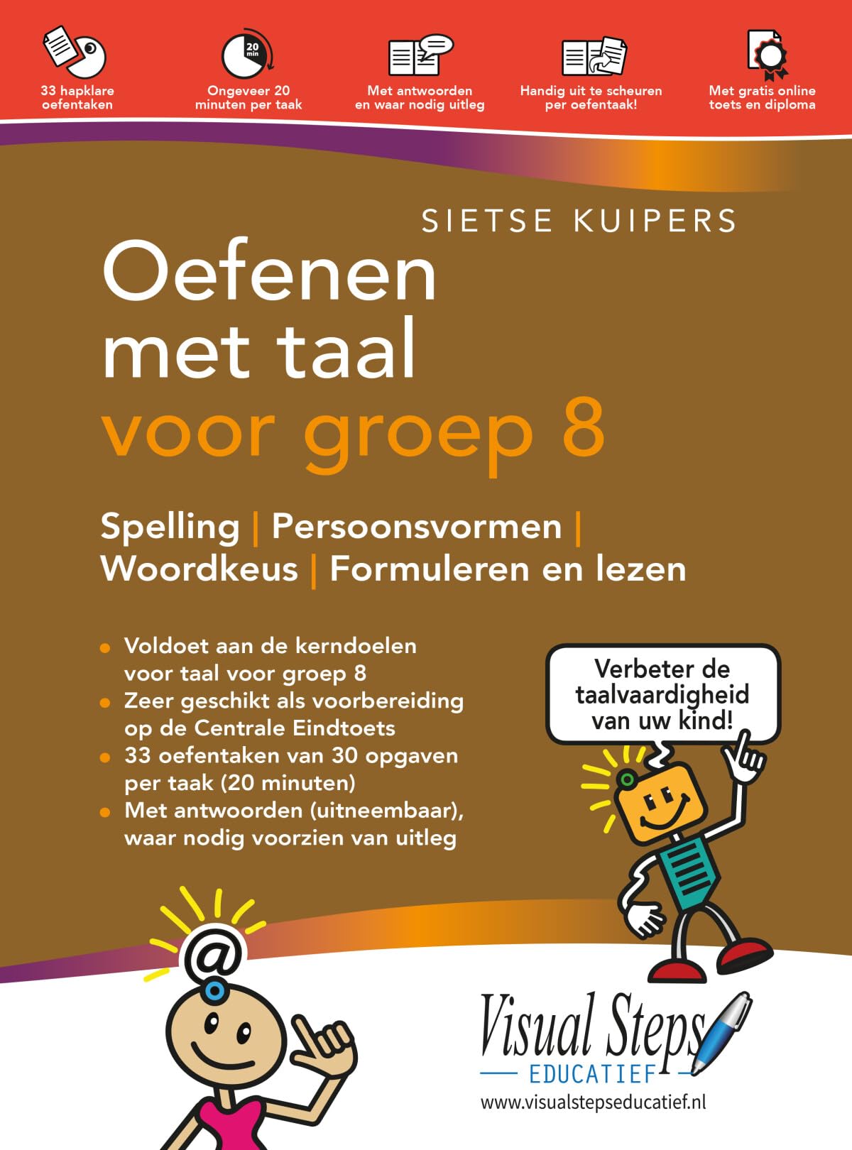 Oefenen met taal voor groep 8 book