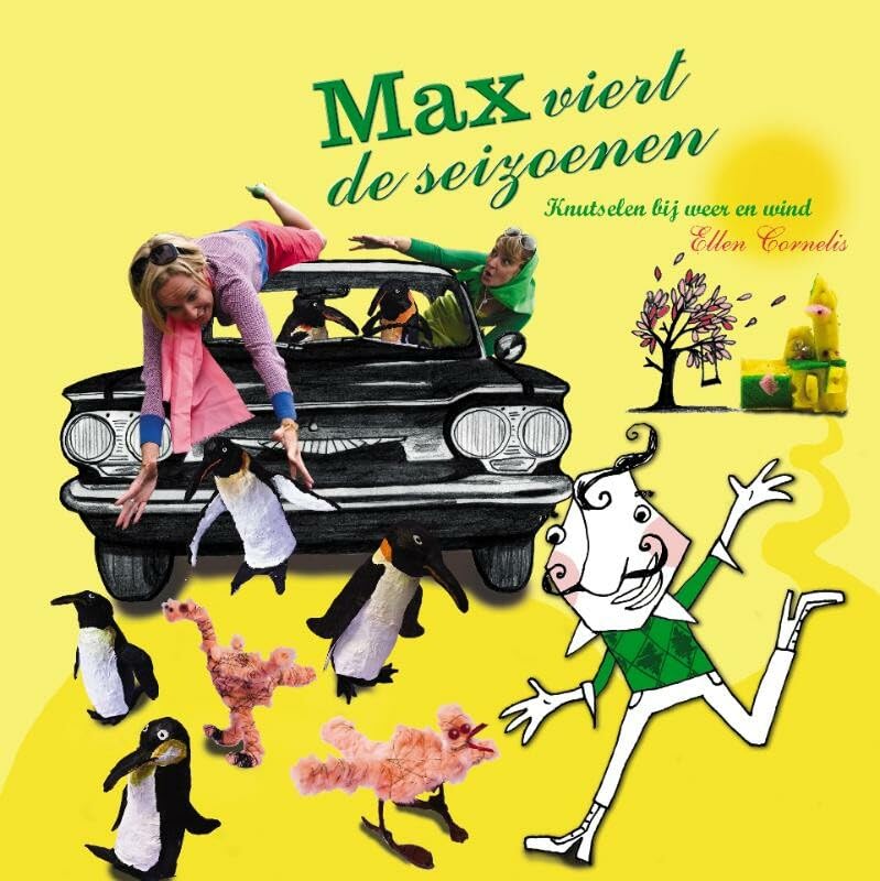 Max viert de seizoenen: knutselen bij weer en wind book