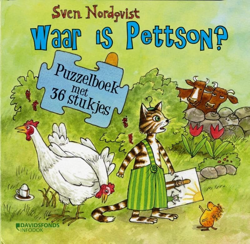 Waar is Pettson?: puzzelboek met 36 stukjes book