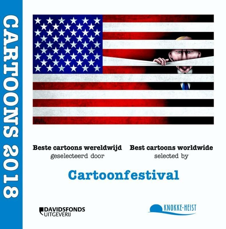 Cartoons 2018: beste cartoons wereldwijd geselecteerd door Cartoonfestival Knokke-Heist book
