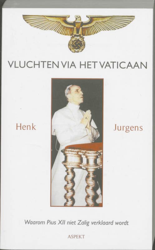 Vluchten via het Vaticaan: waarom Puis XII niet Zalig verklaard wordt book