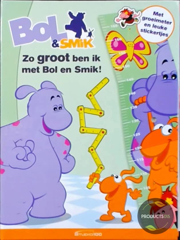 Bol en Smik meetlatboek: Zo groot ben ik met Bol en Smik book