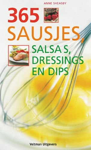 365 sausjes, salsa's, dressings en dips book
