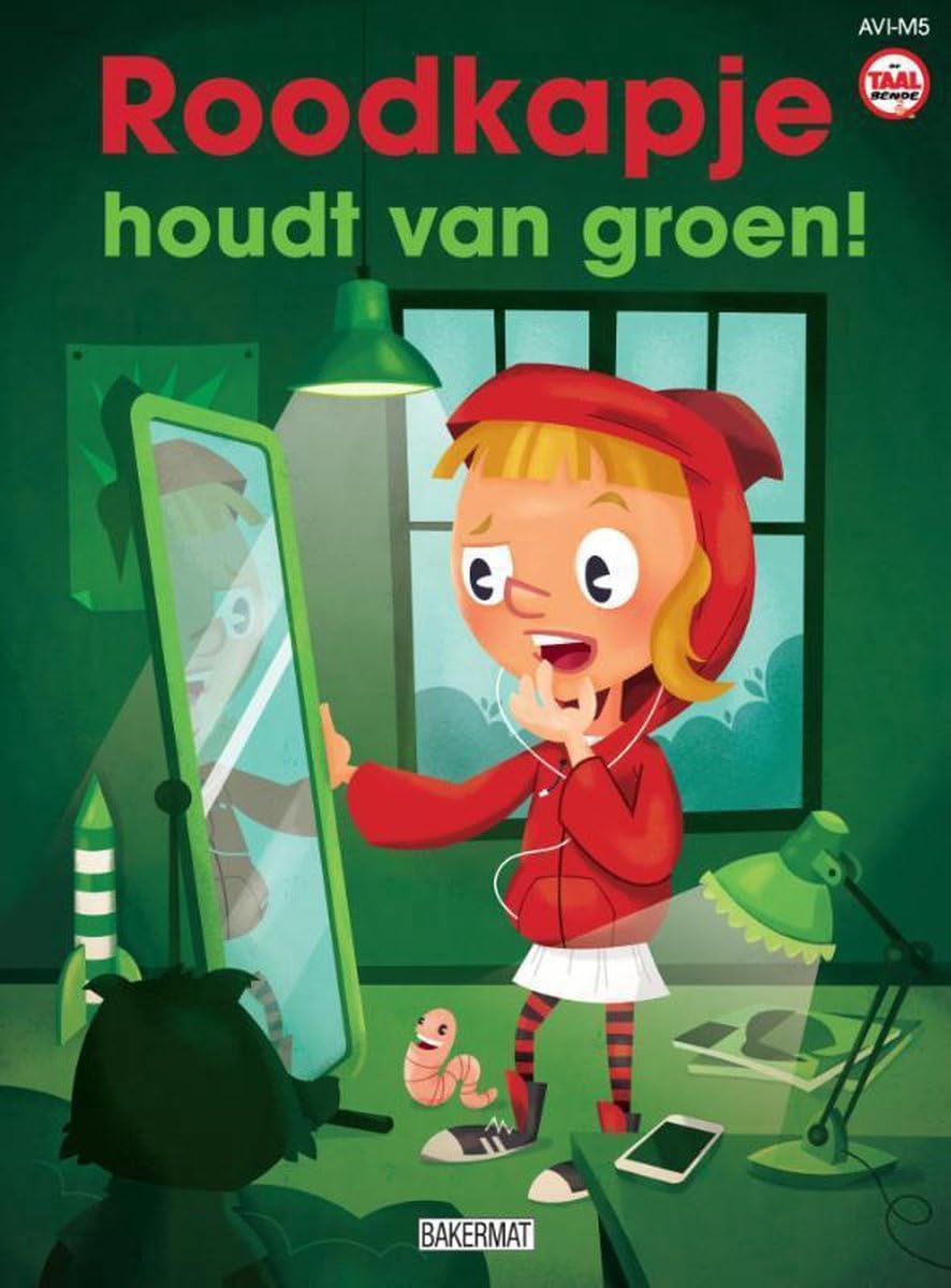 Roodkapje houdt van groen book