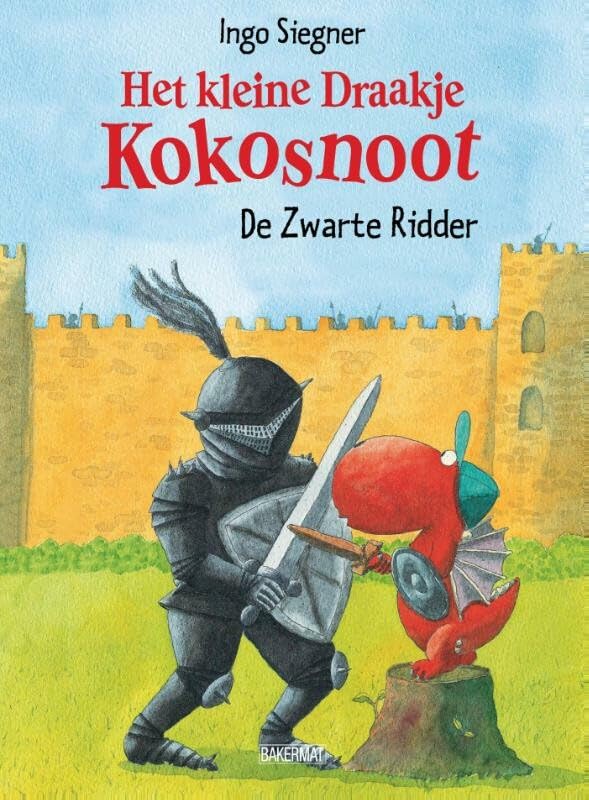 Het kleine draakje kokosnoot en de zwarte ridder book