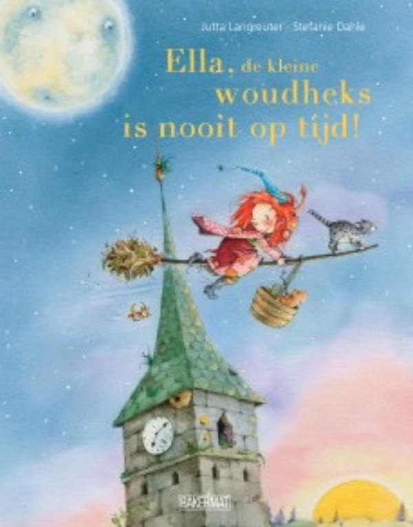 Ella de kleine woudheks is nooit op tijd: donder, bliksem en zonneschijn, ik zal altijd stipt op tijd zijn! Children's books