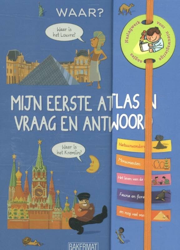 Mijn eerste atlas in vraag en antwoord: waar? book
