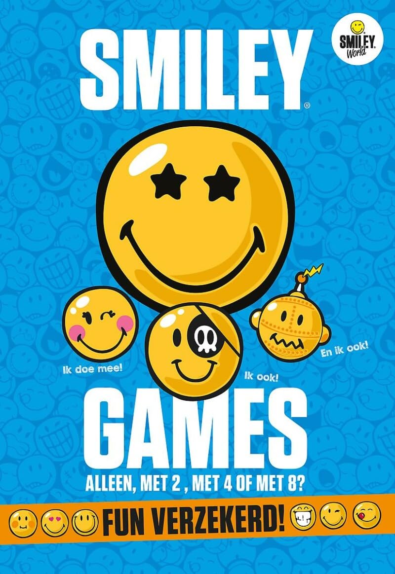 Smiley games: alleen, met 2, met 4 of met 8? Fun verzekerd! (Pelkmans) Leisure, Home & Garden