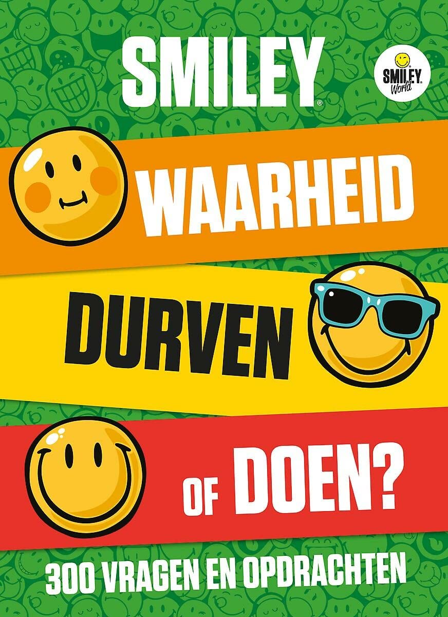Smiley: waarheid, durven of doen? : 300 vragen en opdrachten voor meisjes én jongens! book