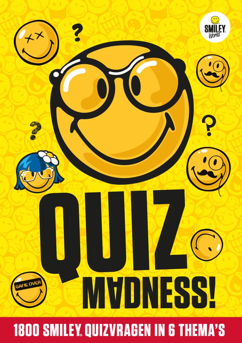 Quiz madness!: 1800 smiley quizvragen in 6 thema's Tiptoi & Games