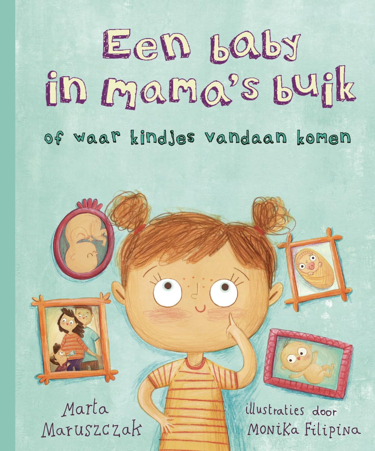 Een baby in mama's buik book