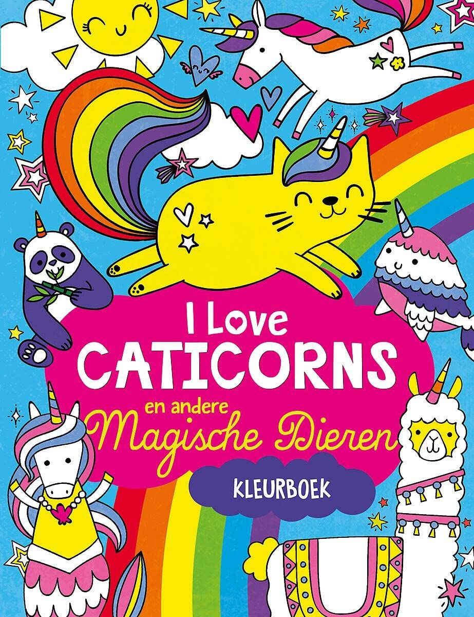 I love Caticorns en andere magische dieren book