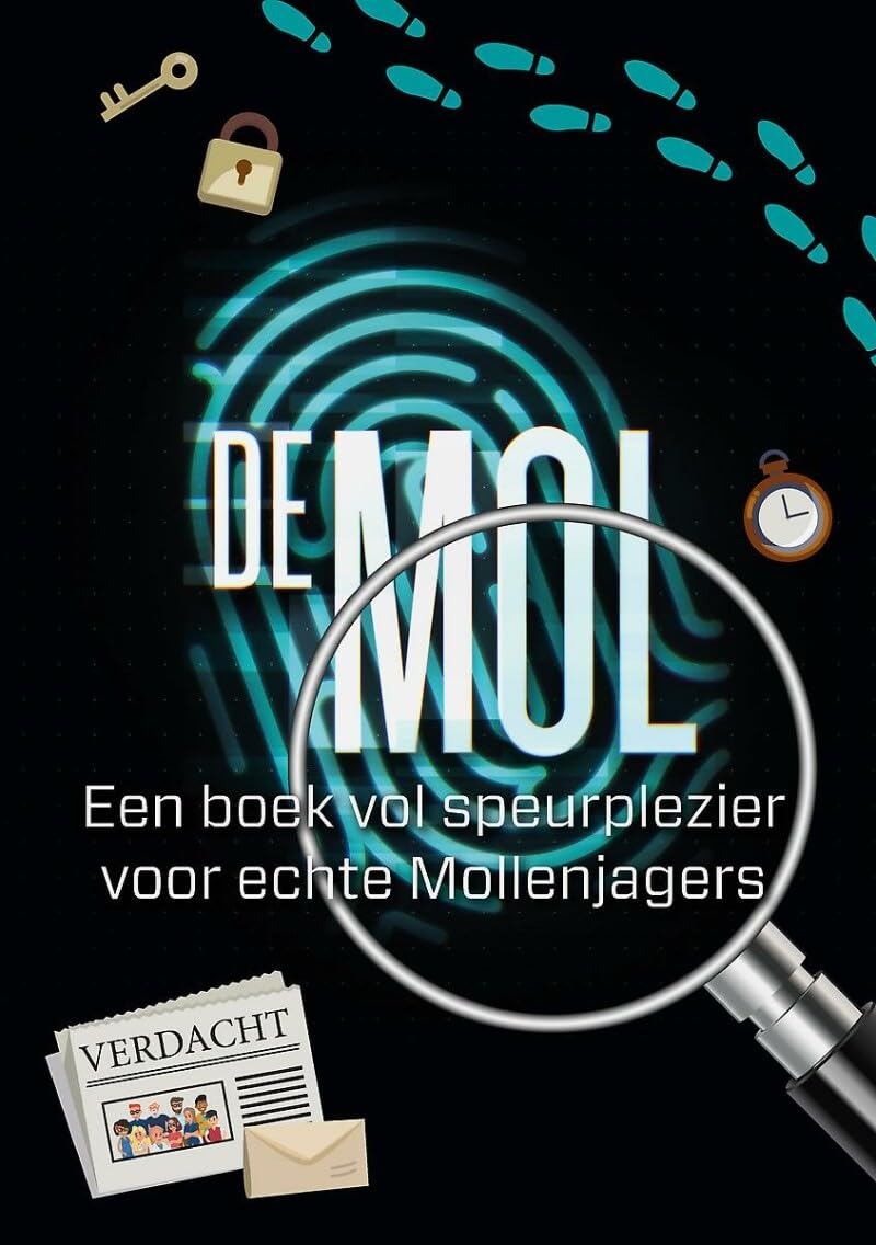De Mol - Puzzelboek #1: Een boek vol speurplezier voor echte Mollenjagers (Pelkmans) Books