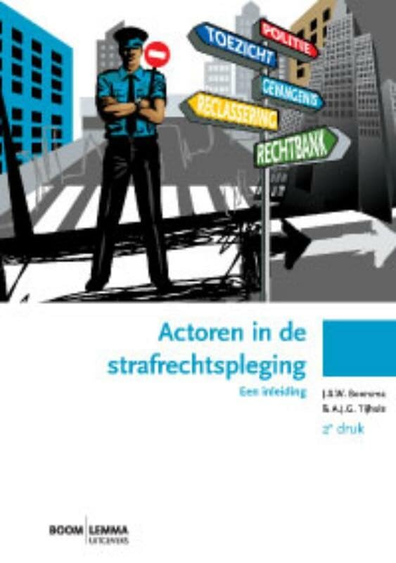 Actoren in de strafrechtspleging: een inleiding Law
