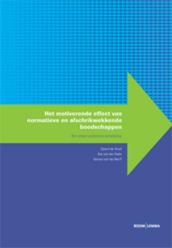 Het motiverende effect van normatieve en afschrikwekkende boodschappen: een stated preference-benadering Books
