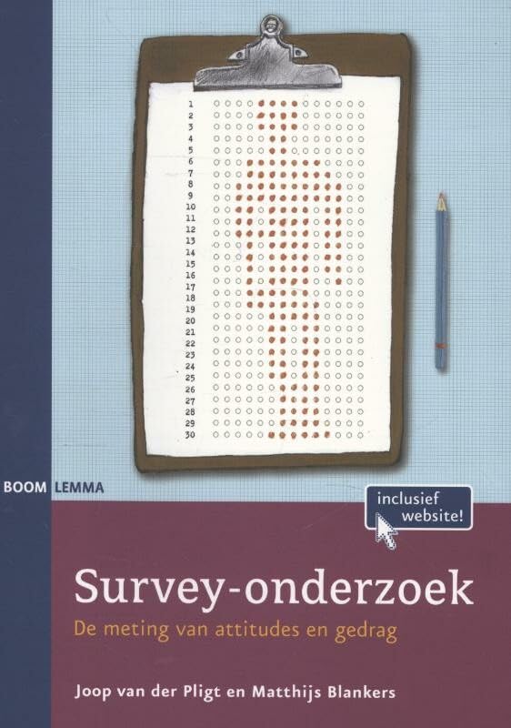 Survey-onderzoek: de meting van attitudes en gedrag Psychology
