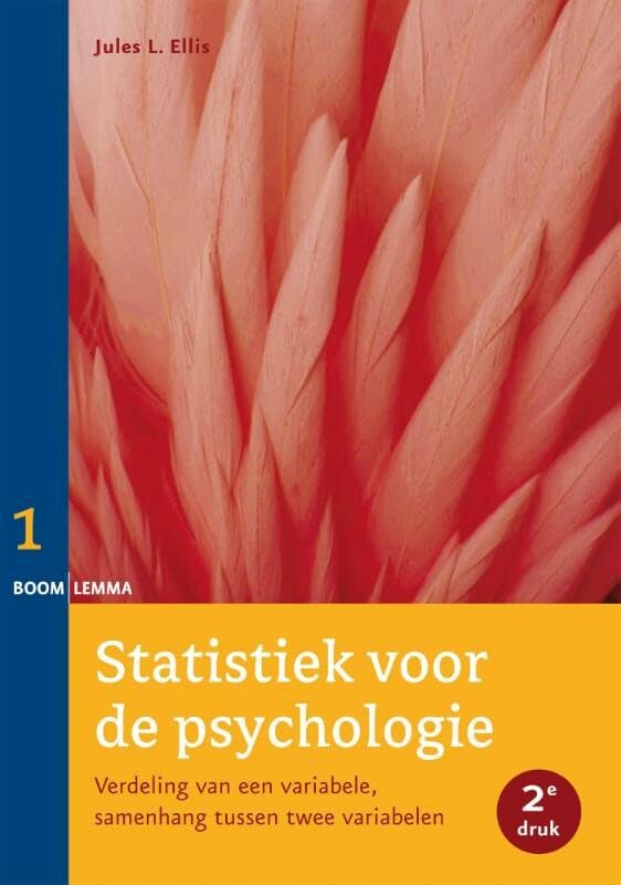 Verdeling van een variabele, samenhang tussen twee variabelen (Statistiek voor de psychologie, 1) Psychology