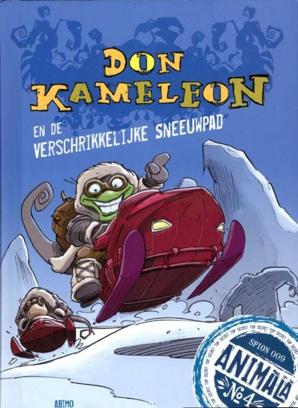 Don Kameleon en de verschrikkelijke sneeuwpad book