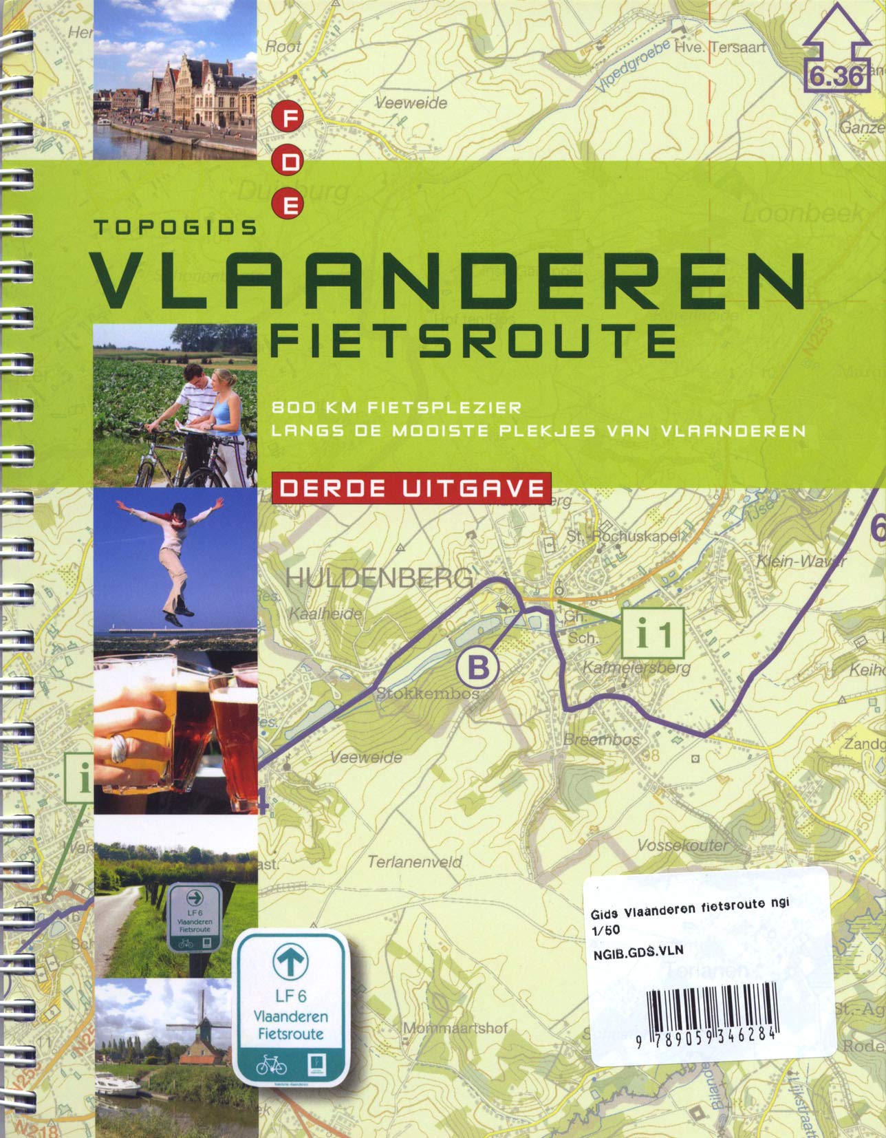Gids Vlaanderen Fietsroute 1:50 000 VCGDS.0VLN.00.3 Books