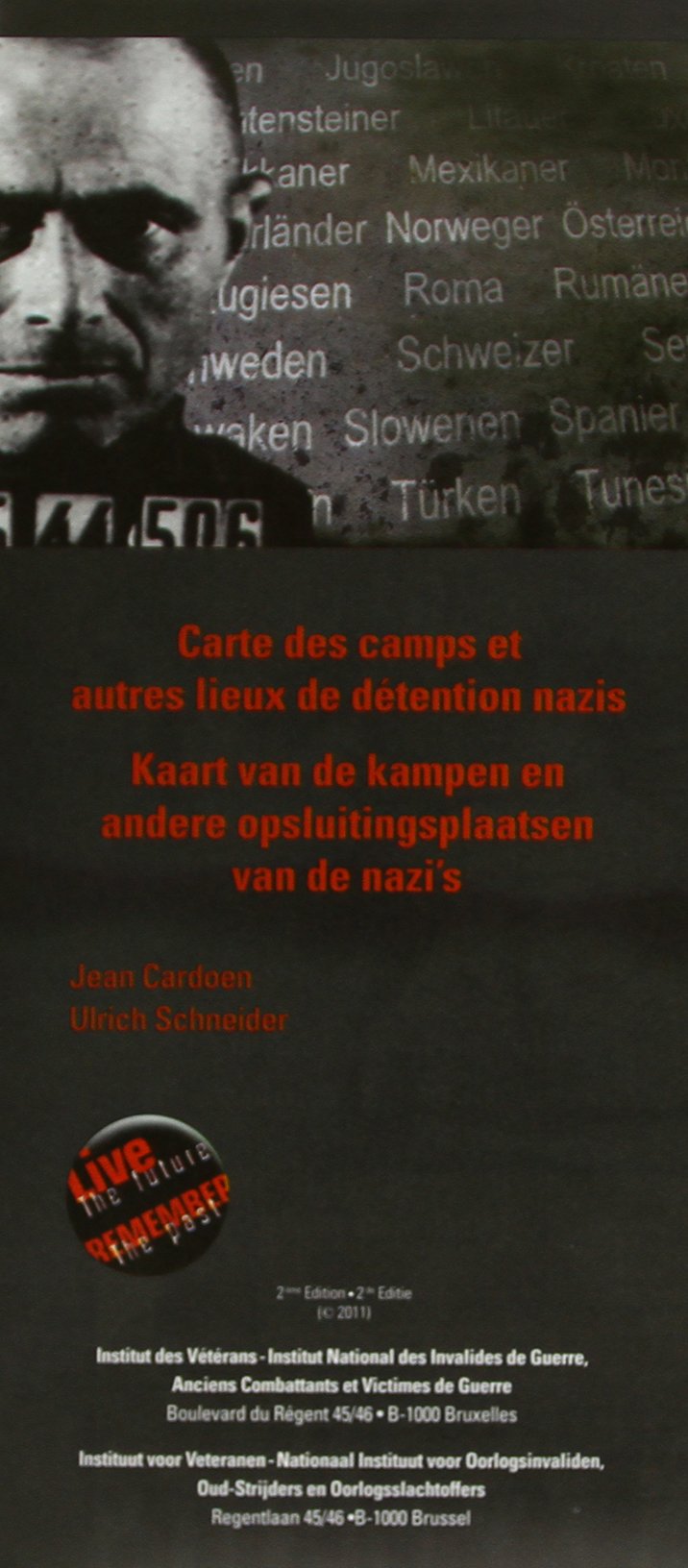 Kaart kampen en andere opsluitingsplaatsen nazi's VCGDS.CAMP.00.2 Maps & Plans