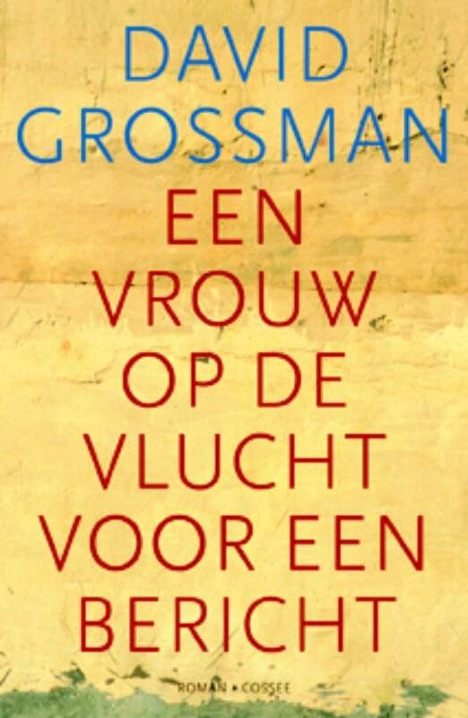 Een vrouw op de vlucht voor een bericht book