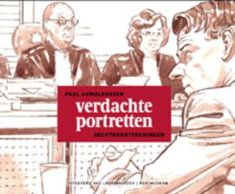 Verdachte portretten: rechtbanktekeningen book