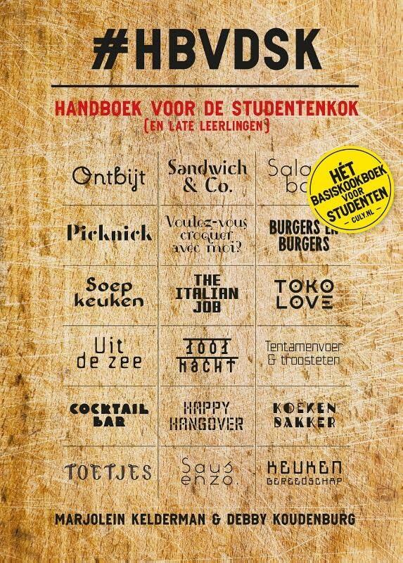 HBVDSK: handboek voor de studentenkok (en late leerlingen) Books