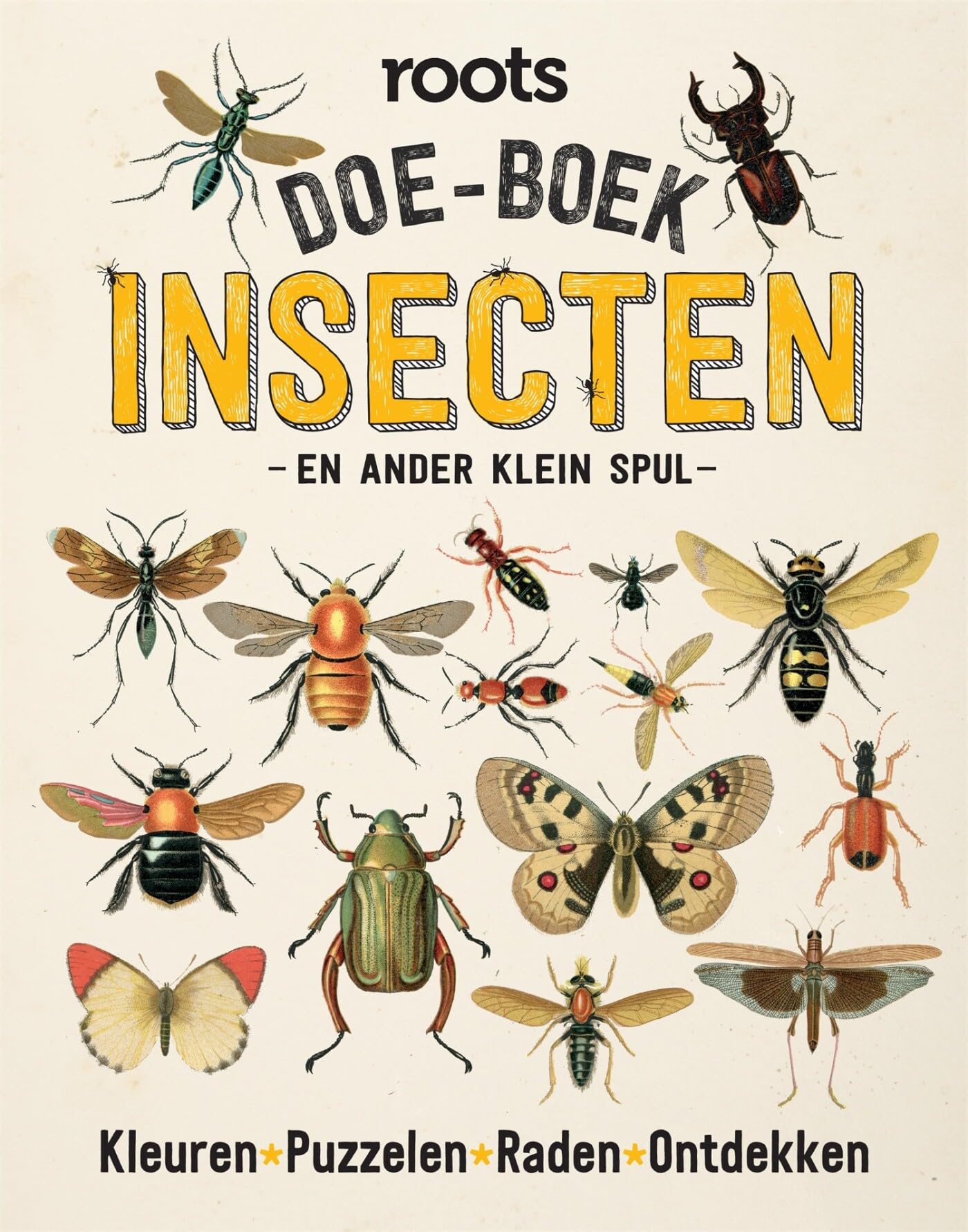 Roots doe-boek insecten: en ander klein spul book